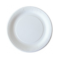 Assiette carton ronde