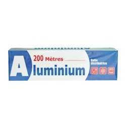 Rouleau papier aluminium professionnel